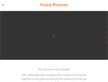 Tablet Screenshot of funnypictures.com
